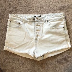 Forever 21 High Rise Denim Shorts